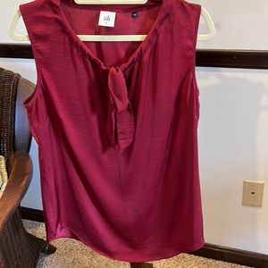 Cabi crimson Cinch top, sz medium